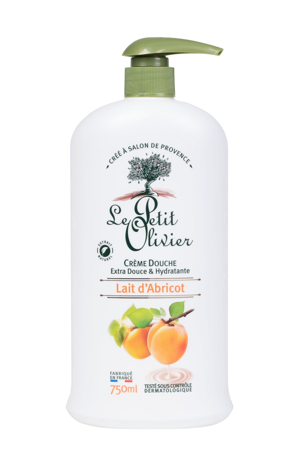 

Le Petit Olivier Apricot Milk Shower Krem pod prysznic 750ml (W)