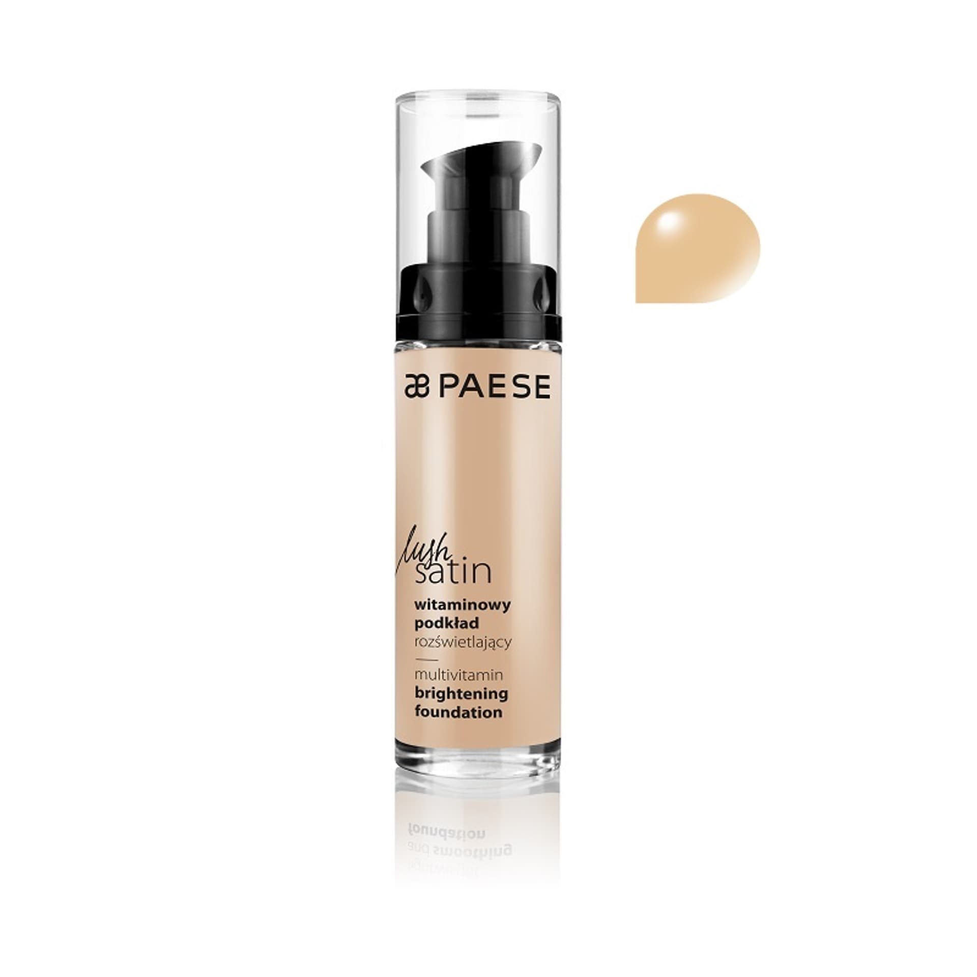 

Paese Lush Satin Multivitamin Brightening Foundation witaminowy podkład rozświetlający 31 Ciepły Beż 30ml