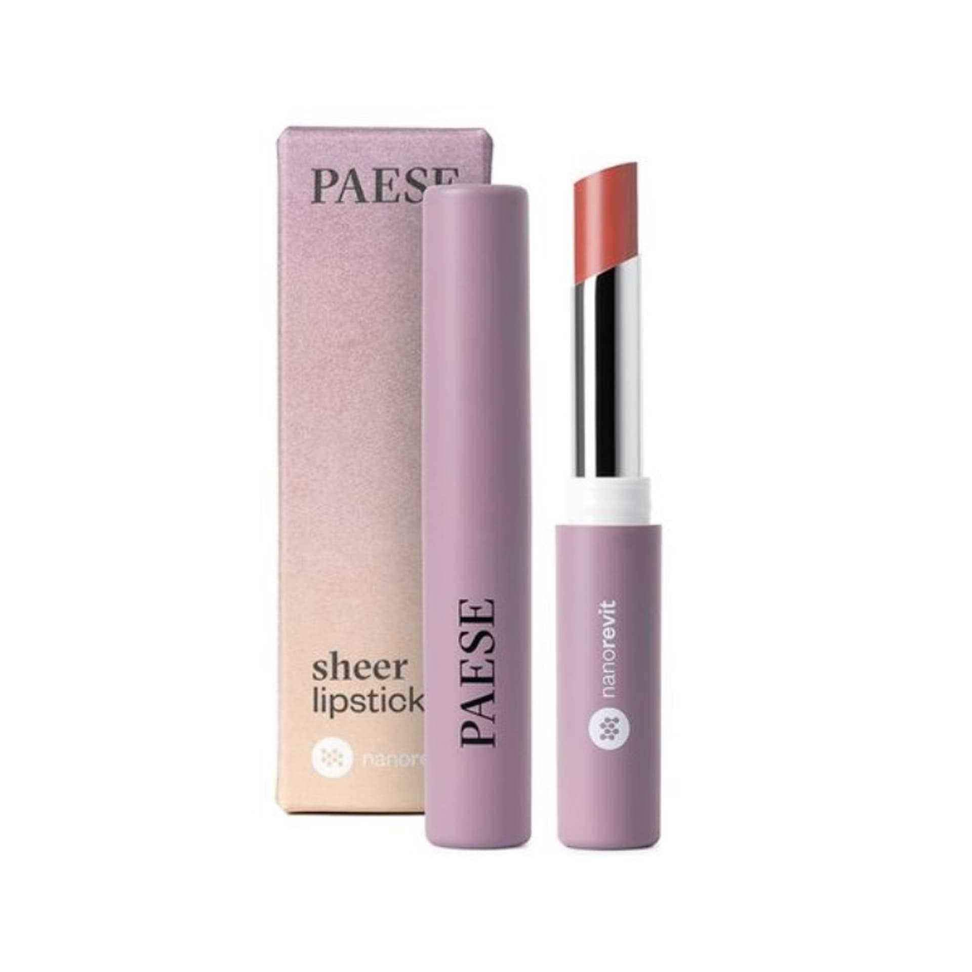 

PAESE Nanorevit Sheer Lipstick koloryzująca pomadka do ust 30 Au Naturel 4,3g