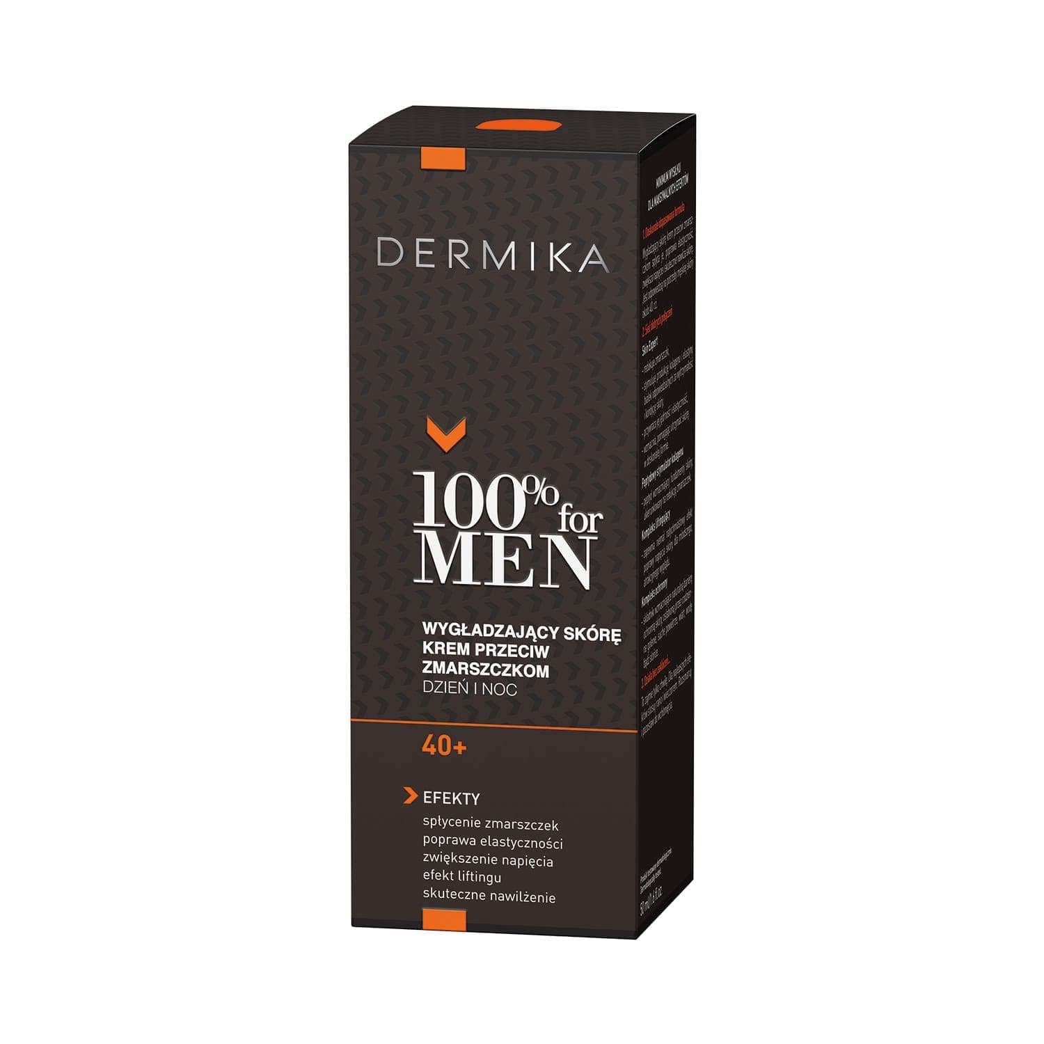 

Dermika 100% for Men Krem 40+ wygładzający na dzień i noc 50ml