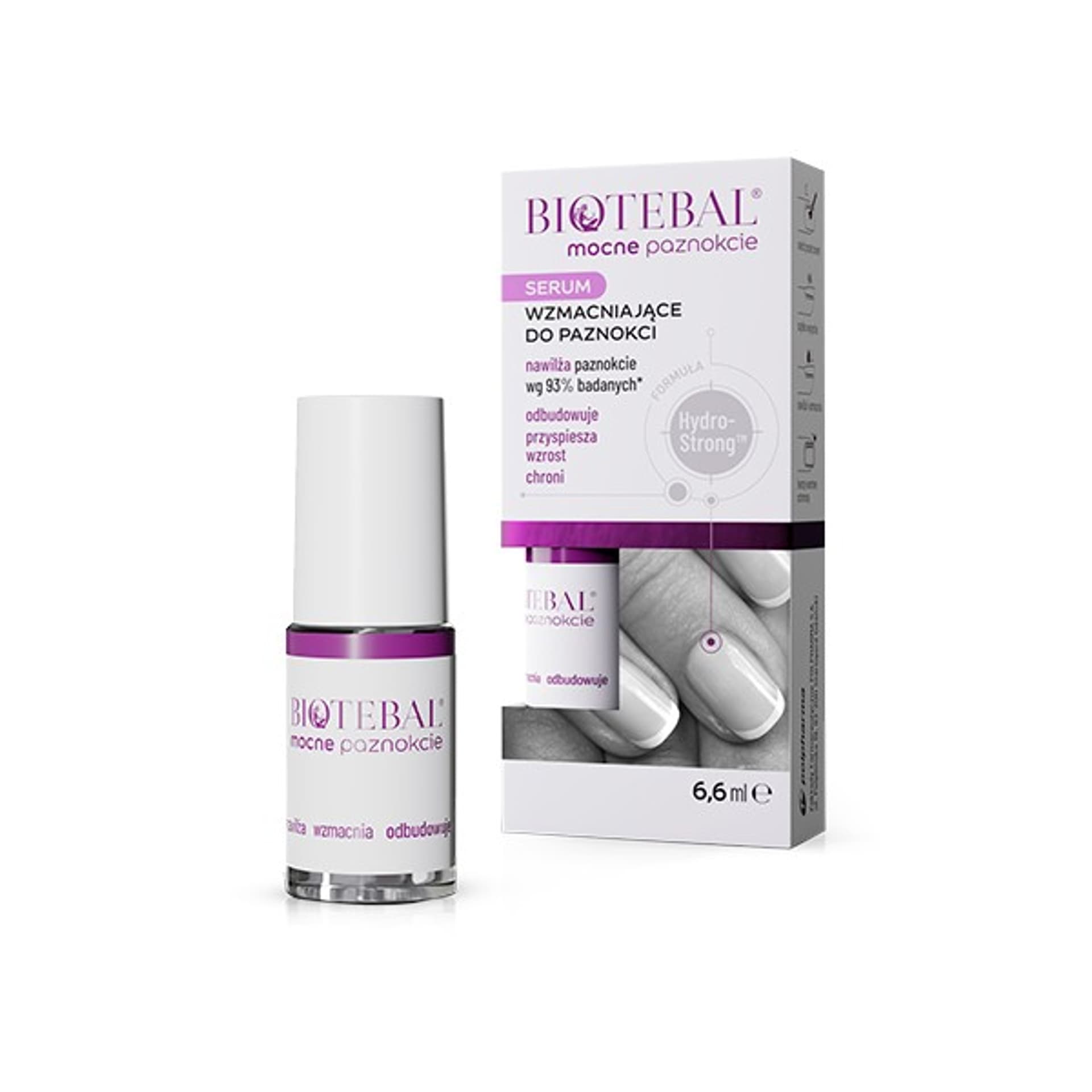 

Biotebal Mocne Paznokcie serum wzmacniające do paznokci 6.6ml