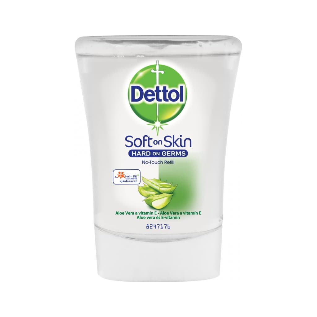 

Dettol Antybakteryjne mydło w płynie wkład do bezdotykowego aplikatora Aloes i Witamina E 250ml