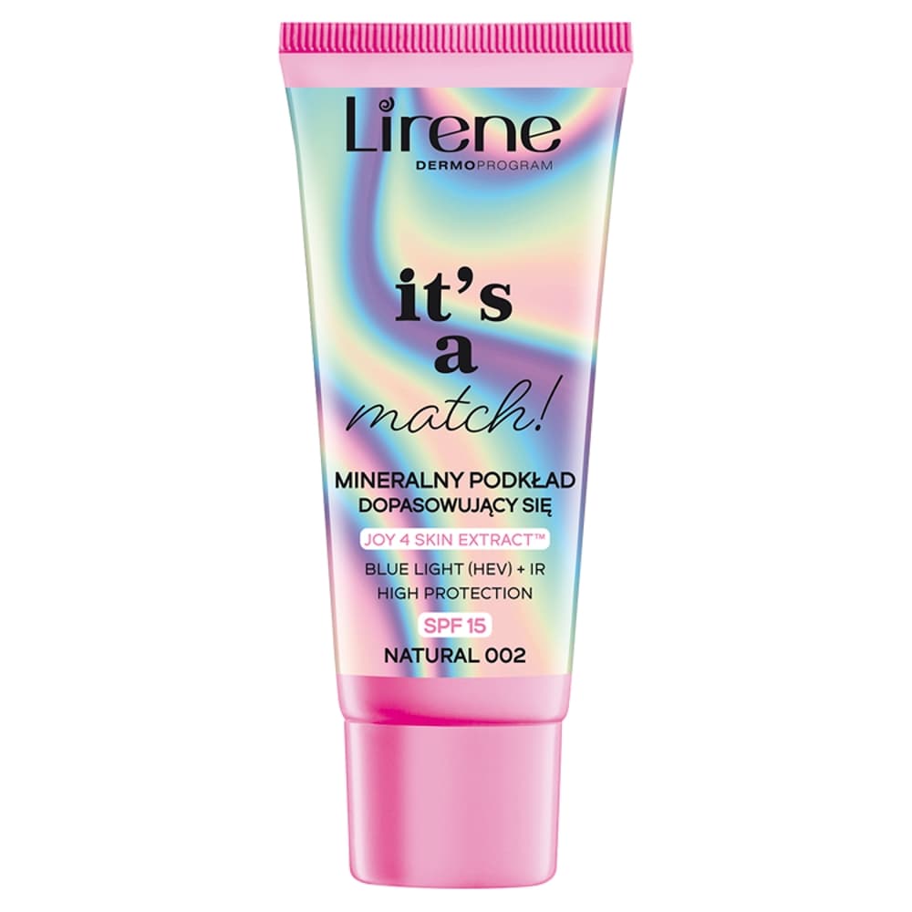 

Lirene It's a Match! mineralny podkład dopasowujący się SPF15 Natural 002 30ml