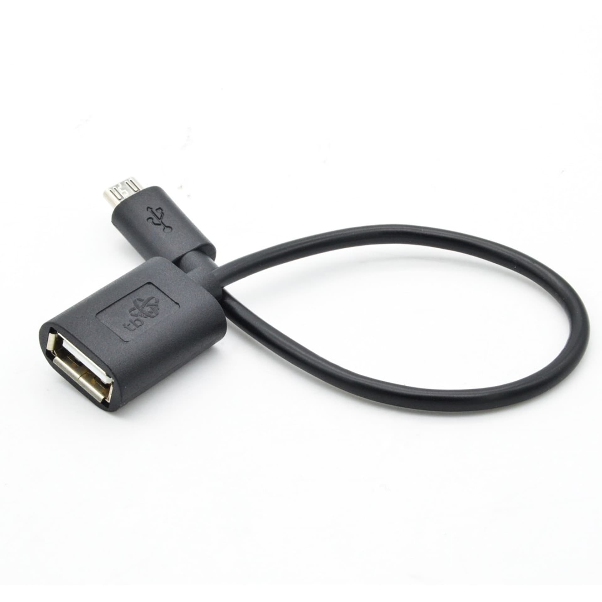 

Kabel OTG 15cm czarny