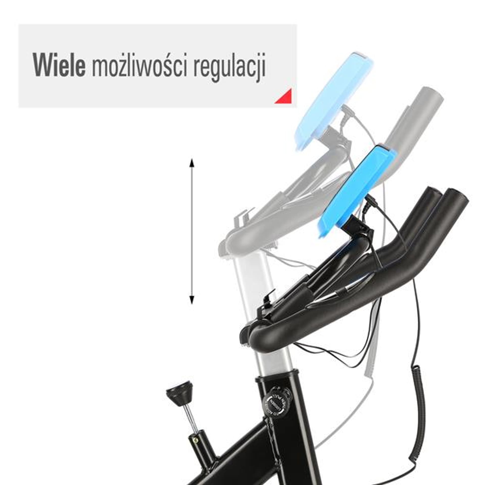 

SW2501 BLUE SPIN BIKE 7KG ONE FITNESS