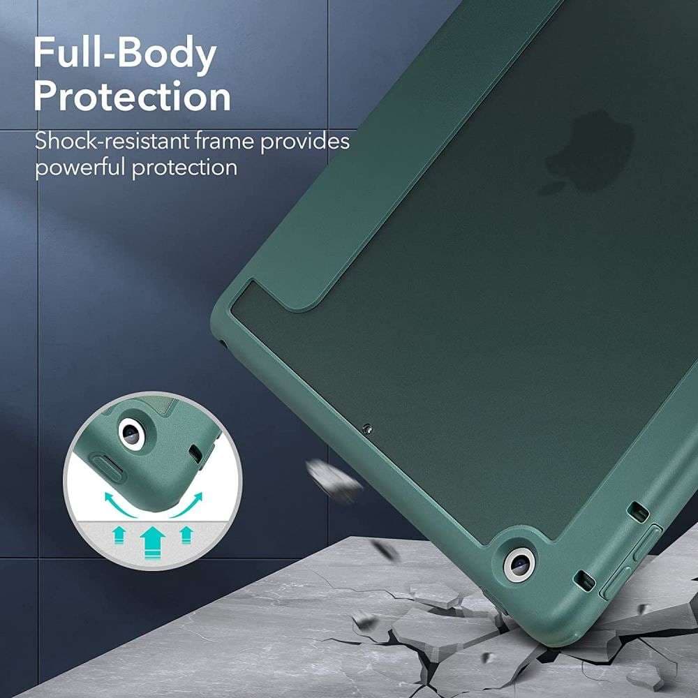 

Etui ESR Rebound Hybrid do Apple iPad 10.2 2019 / 2020 / 2021 Green