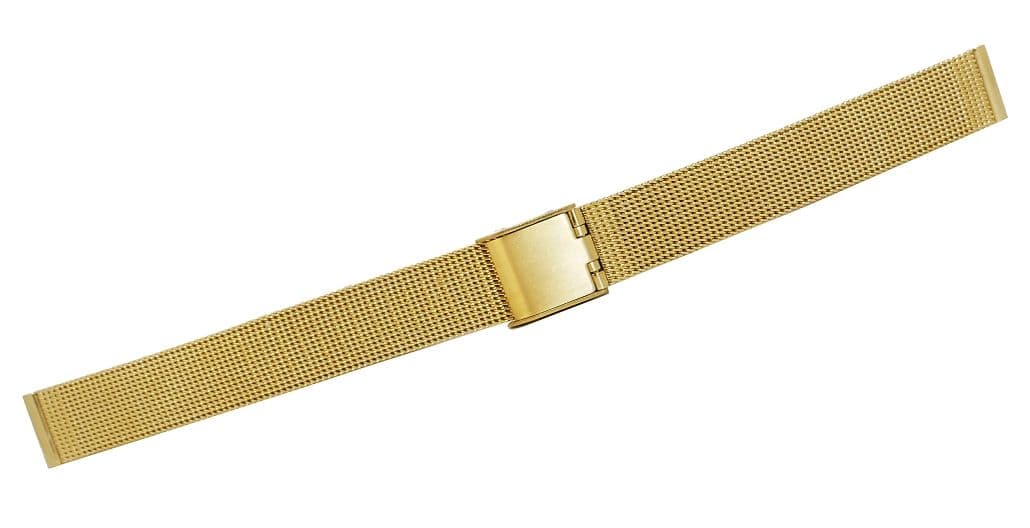 

Bransoleta Siatka Złota 12 mm 301G12