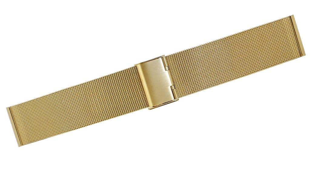 

Bransoleta Siatka Złota 22 mm 301G22