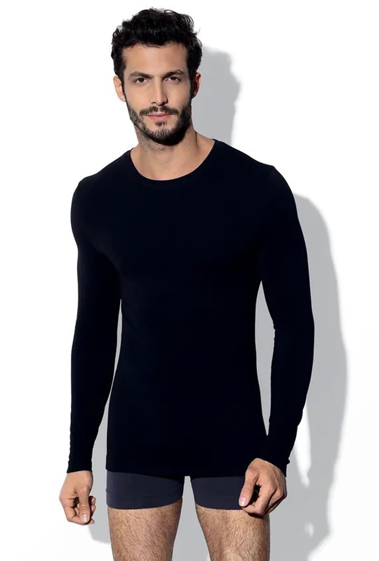 

KOSZULKA LONGSLEEVE 01 KEEP HOT (kolor black, rozmiar XXL)