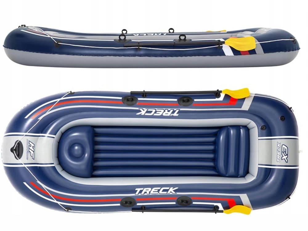 

Dmuchany Ponton 3-4 Osobowy 307cm x 126cm Treck X3 Bestway 61110