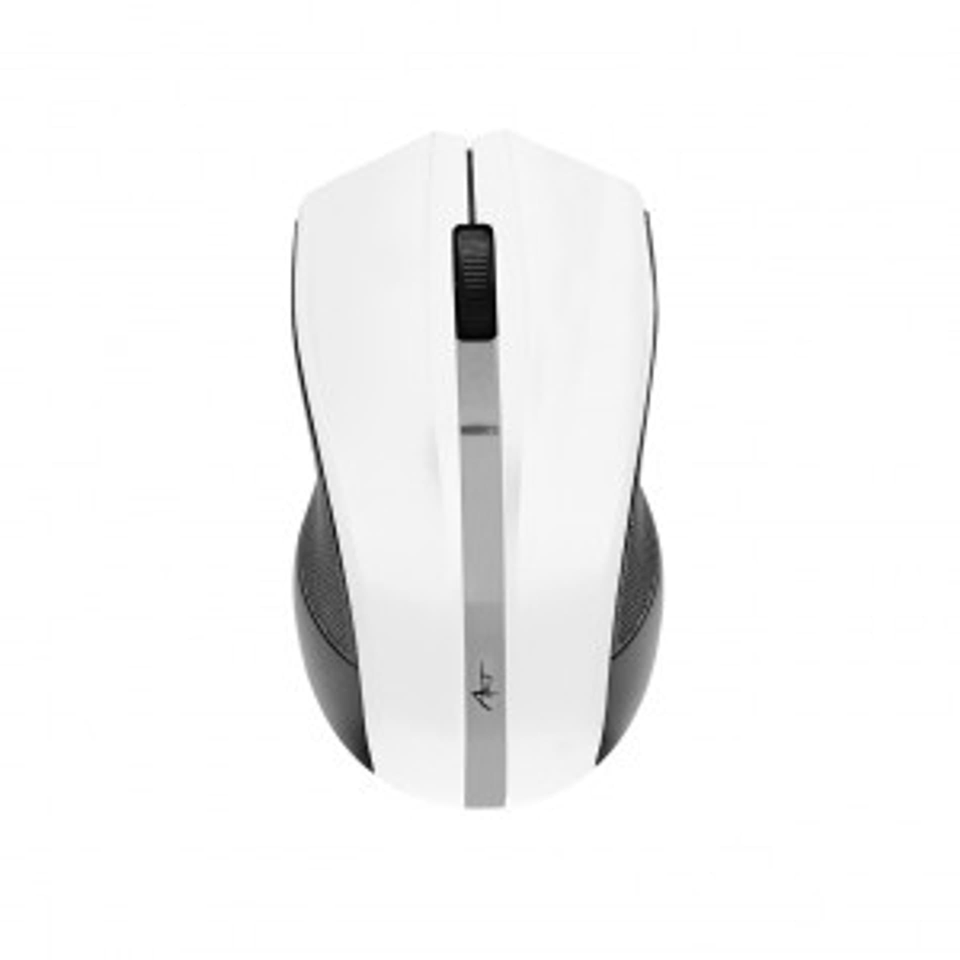 

Mysz bezprzewodowo-optyczna USB AM-97B biała