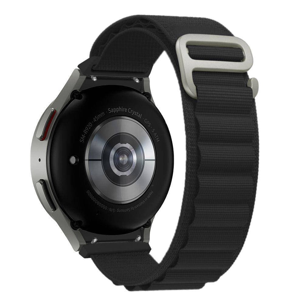 

Pasek do SAMSUNG GALAXY WATCH 4 / 5 / 5 PRO (40 / 42 / 44 / 45 / 46 MM) Tech-Protect Nylon Pro czarne, 40 / 42 / 44 / 45 / 46 mm) tech-protect nylon pro czarn