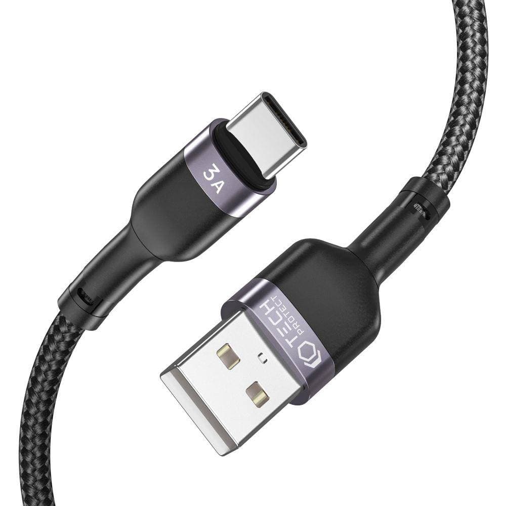 

Kabel 3A 2m USB - USB-C Tech-Protect Ultraboost czarny