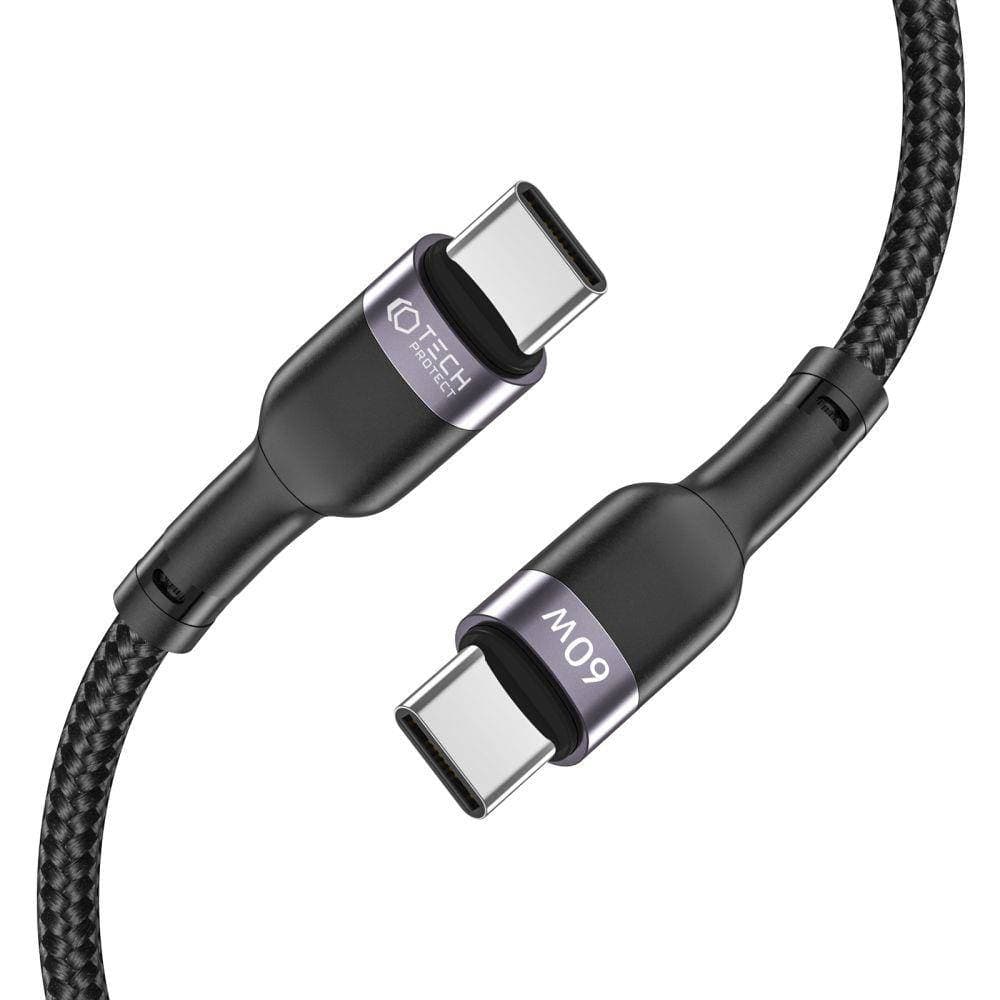 

TECH-PROTECT ULTRABOOST TYPE-C CABLE PD60W/3A 200CM BLACK