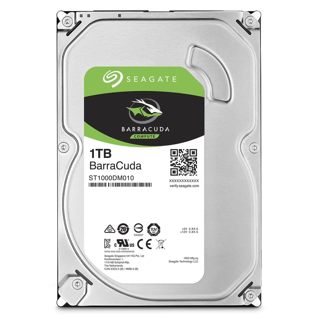 

Dysk HDD Seagate Barracuda ST1000DM010 (1 TB ; 3.5"; 64 MB; 7200 obr/min)