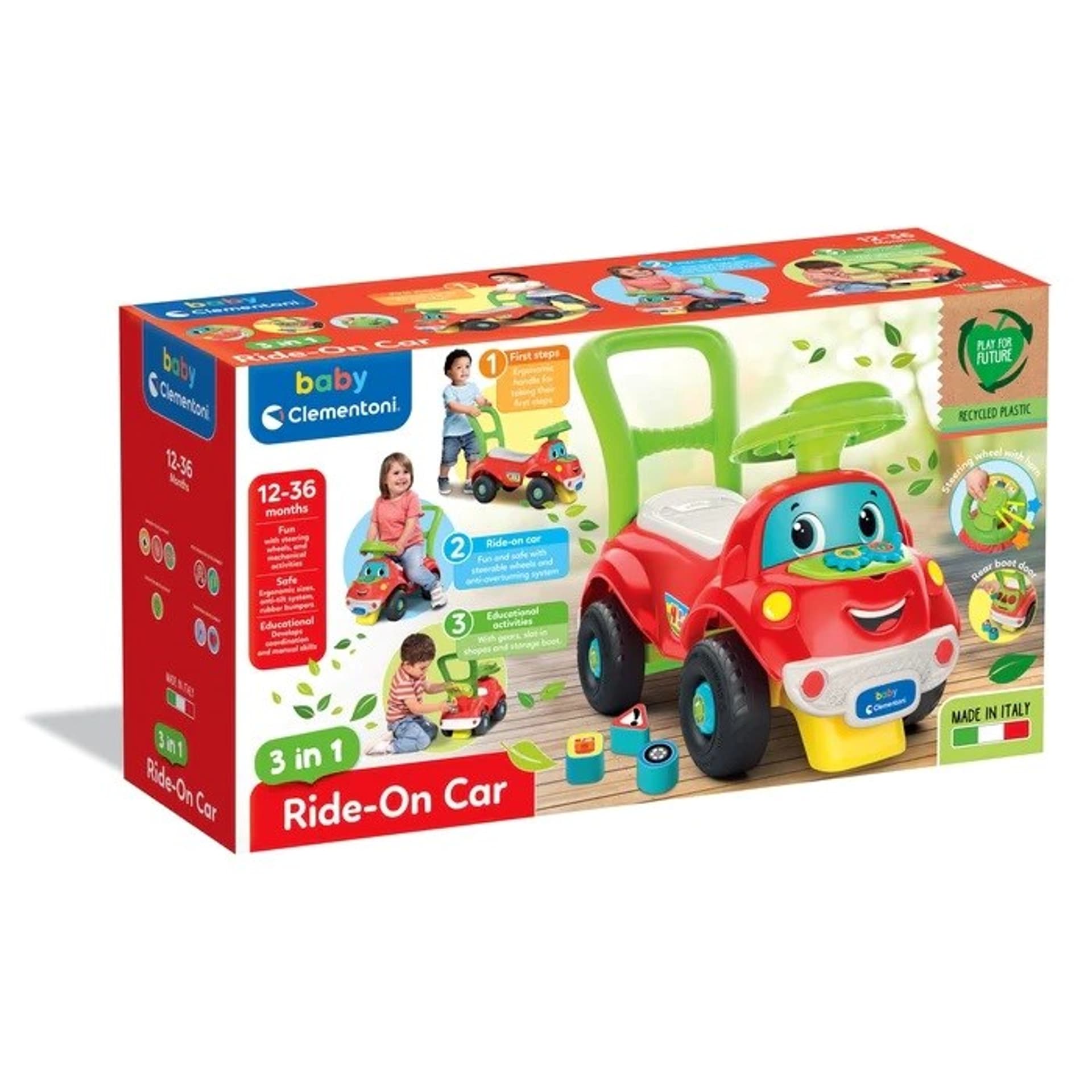 

Clementoni Jeździk Auto 3w1 17663