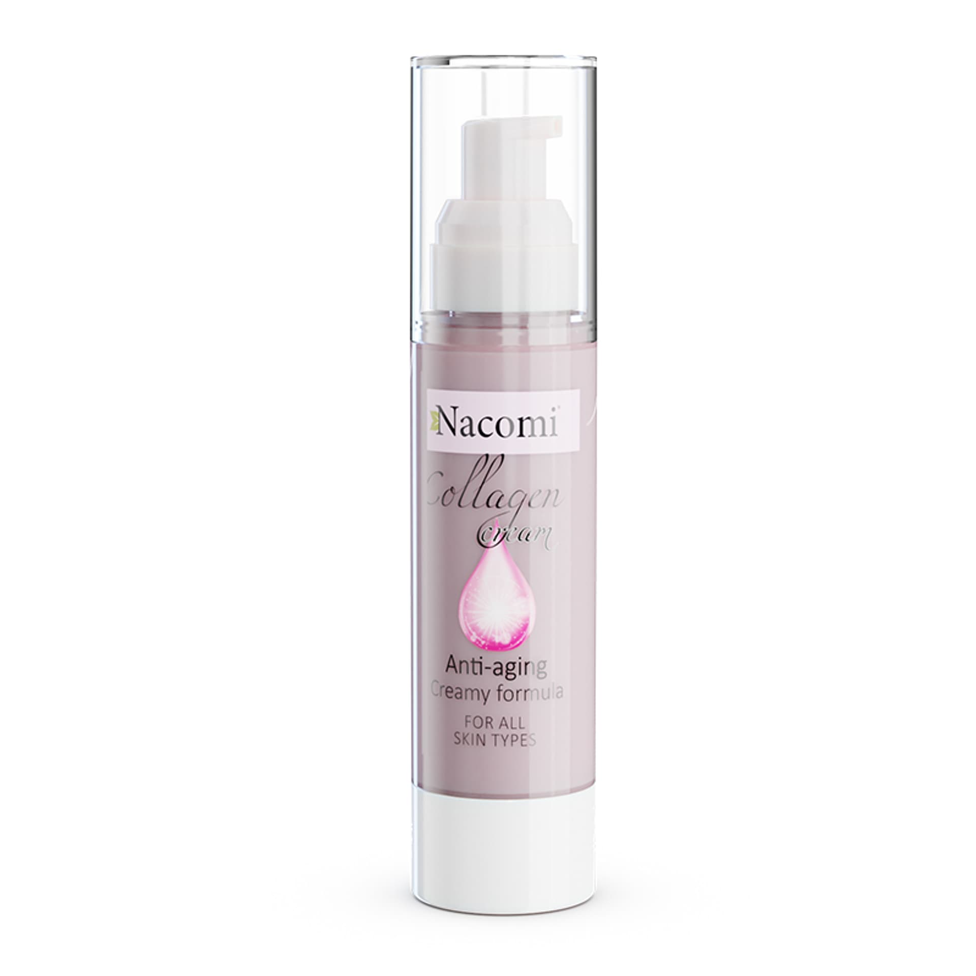 

Nacomi Collagen Cream kolagenowy krem-żel do twarzy anti-aging wszystkie typy skóry 50ml