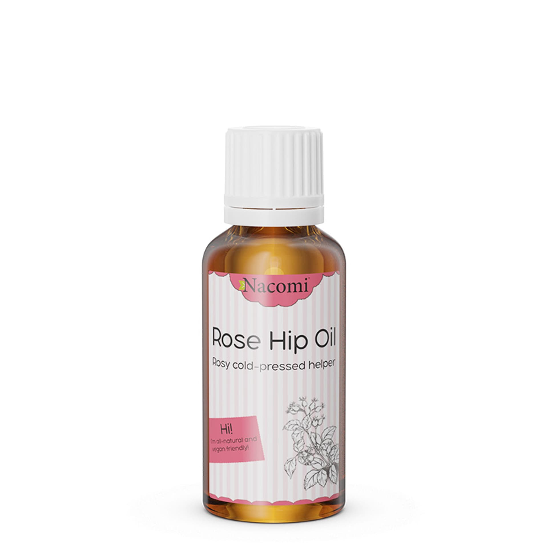

Nacomi Rose Hip Oil olej z dzikiej róży 30ml (U)