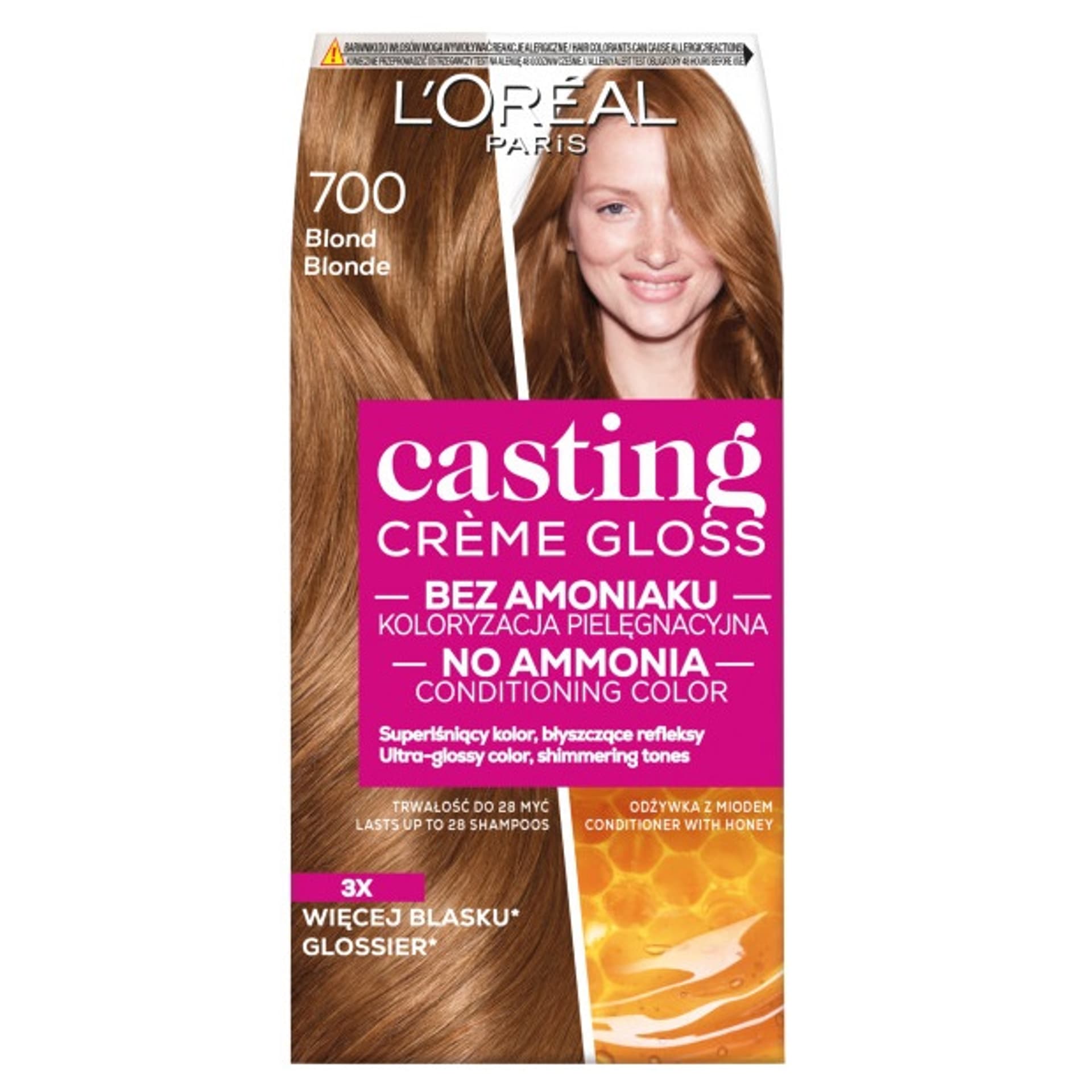

Casting Creme Gloss Krem koloryzujący nr 700 Blond 1op.