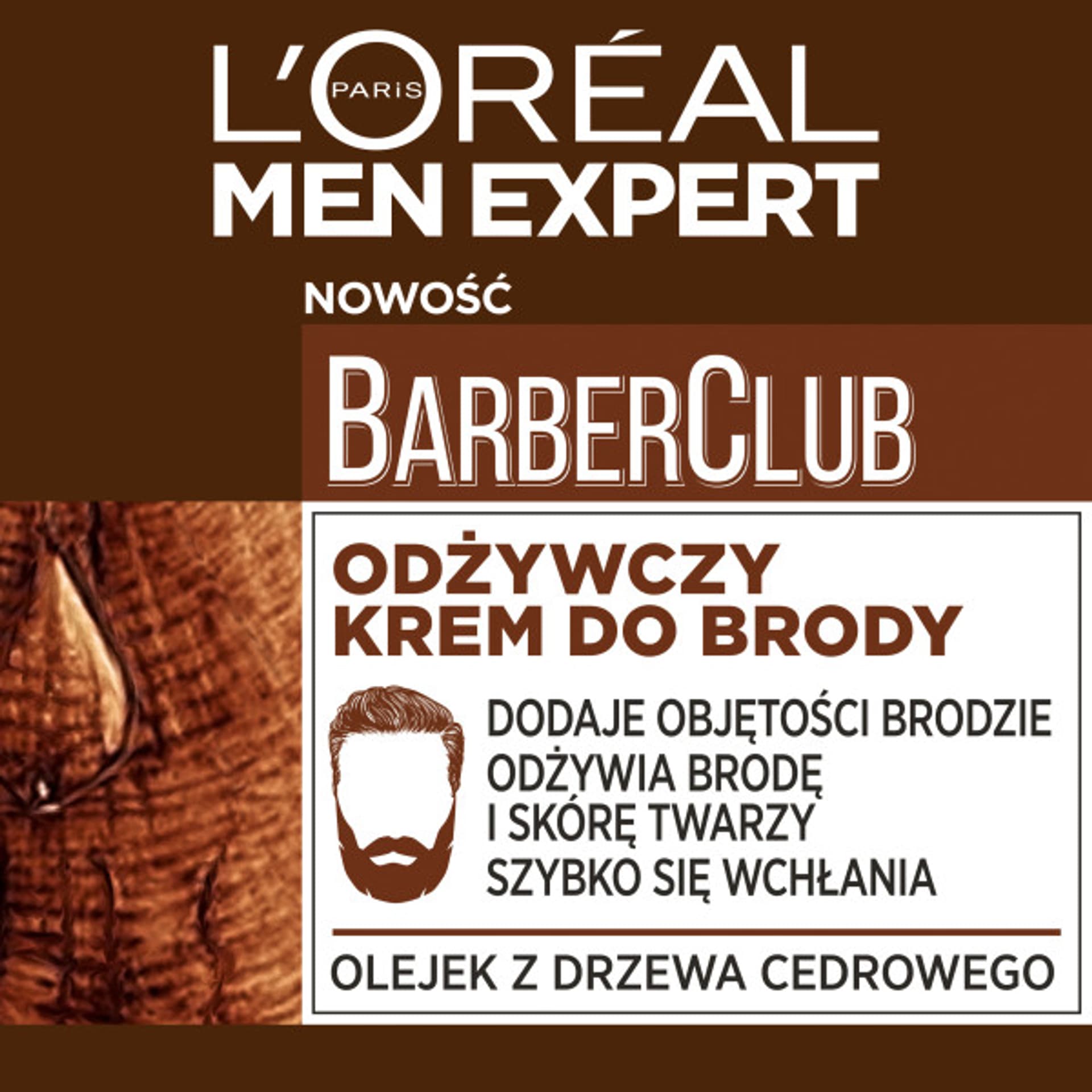 

Loreal Men Expert Barber Club Krem odżywczy do brody 50ml