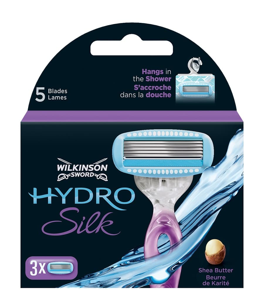 

Wilkinson Hydro Silk zapasowe ostrza do maszynki do golenia dla kobiet 3szt