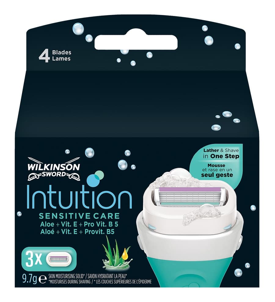 

Wilkinson Sword Sensitive Care Intuition Wkład do maszynki 3 szt (W)