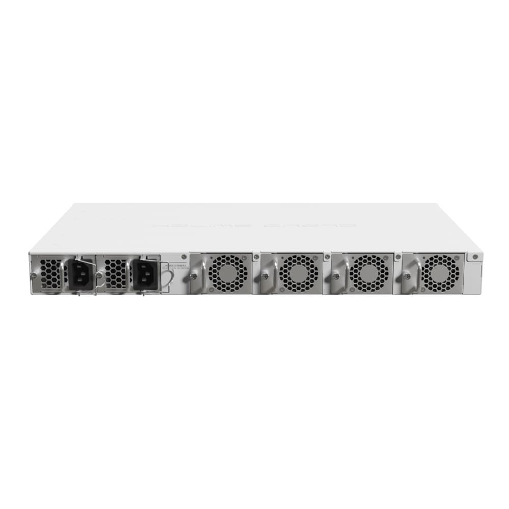 

MIKROTIK CRS518-16XS-2XQ-RM 100 GIGABIT SWITCH, 1X FE, 2X 100G QSFP28, 16X SFP28, ROUTEROS 6