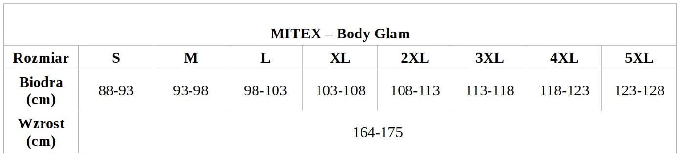 

BODY GLAM (kolor beżowy, rozmiar XXL)