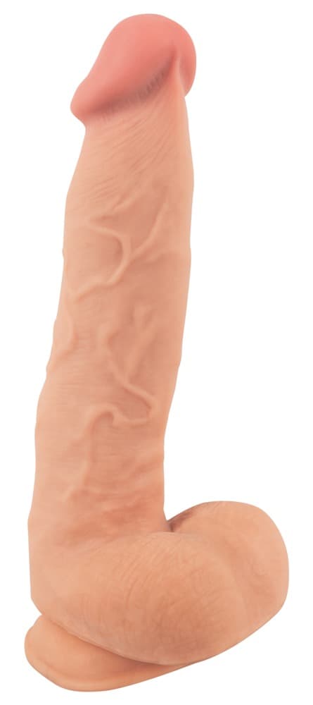 

Dildo z ruchomą skórą 24,7cm Nature Skin