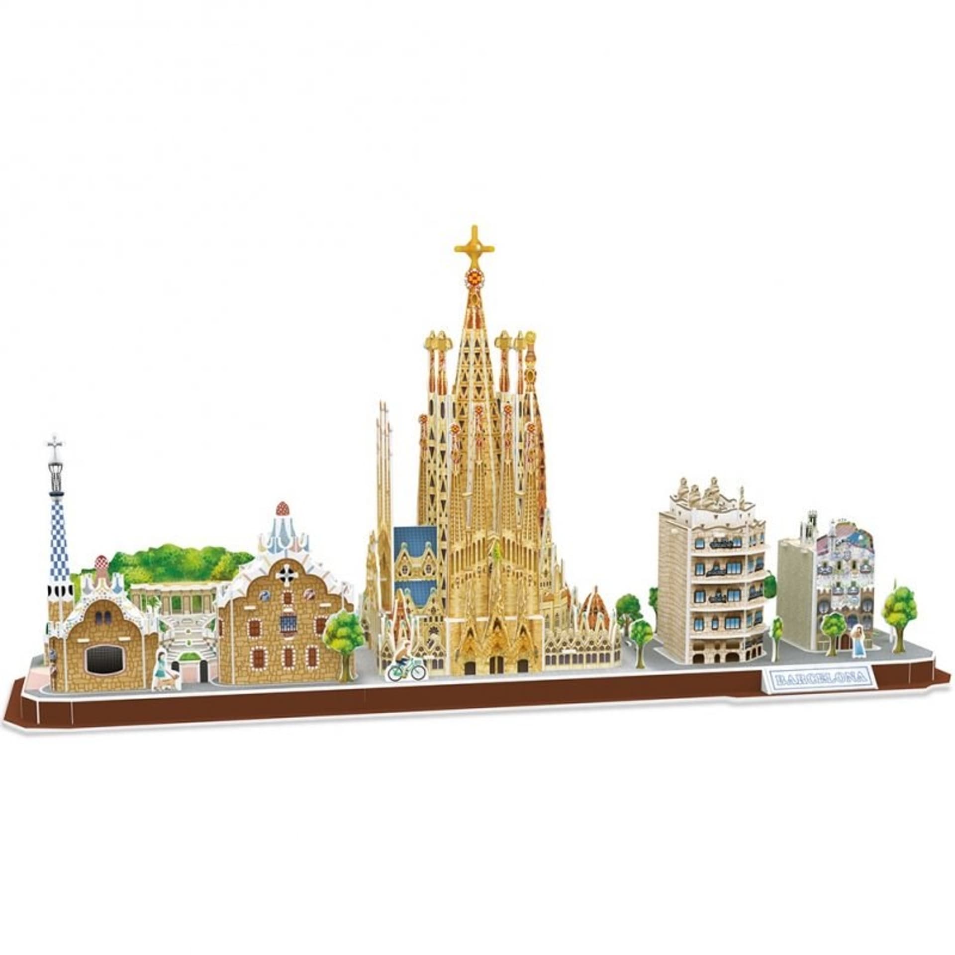 

Cubic Fun Puzzle 3D City Line Barcelona