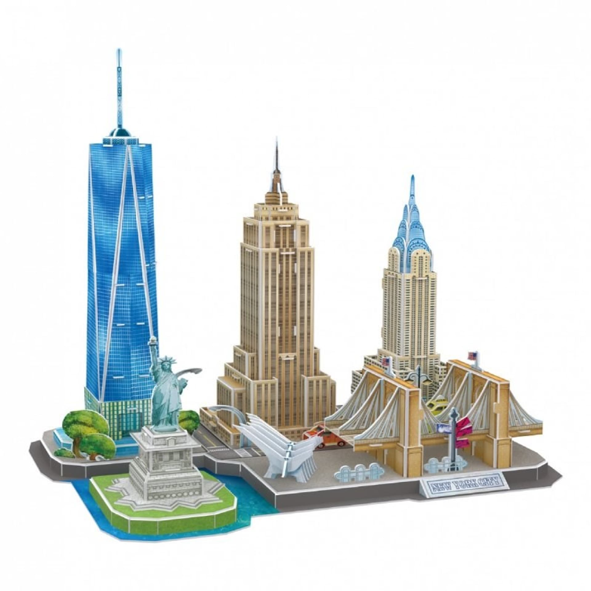 

Cubic Fun Puzzle 3D City Line New York City