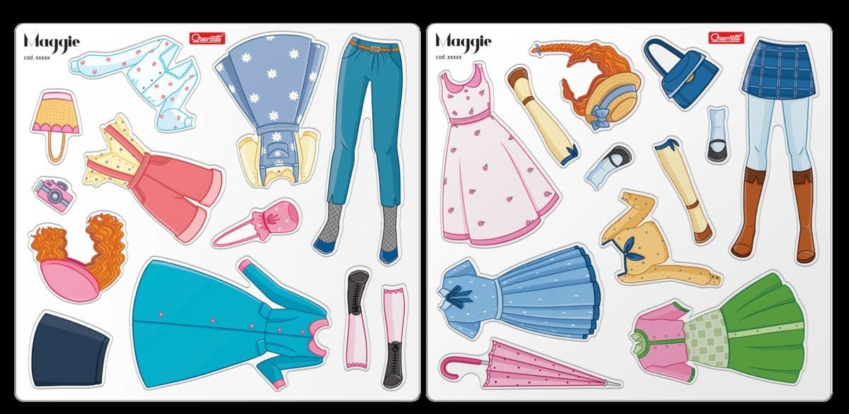 

Quercetti Magnetyczna Moda Maggie