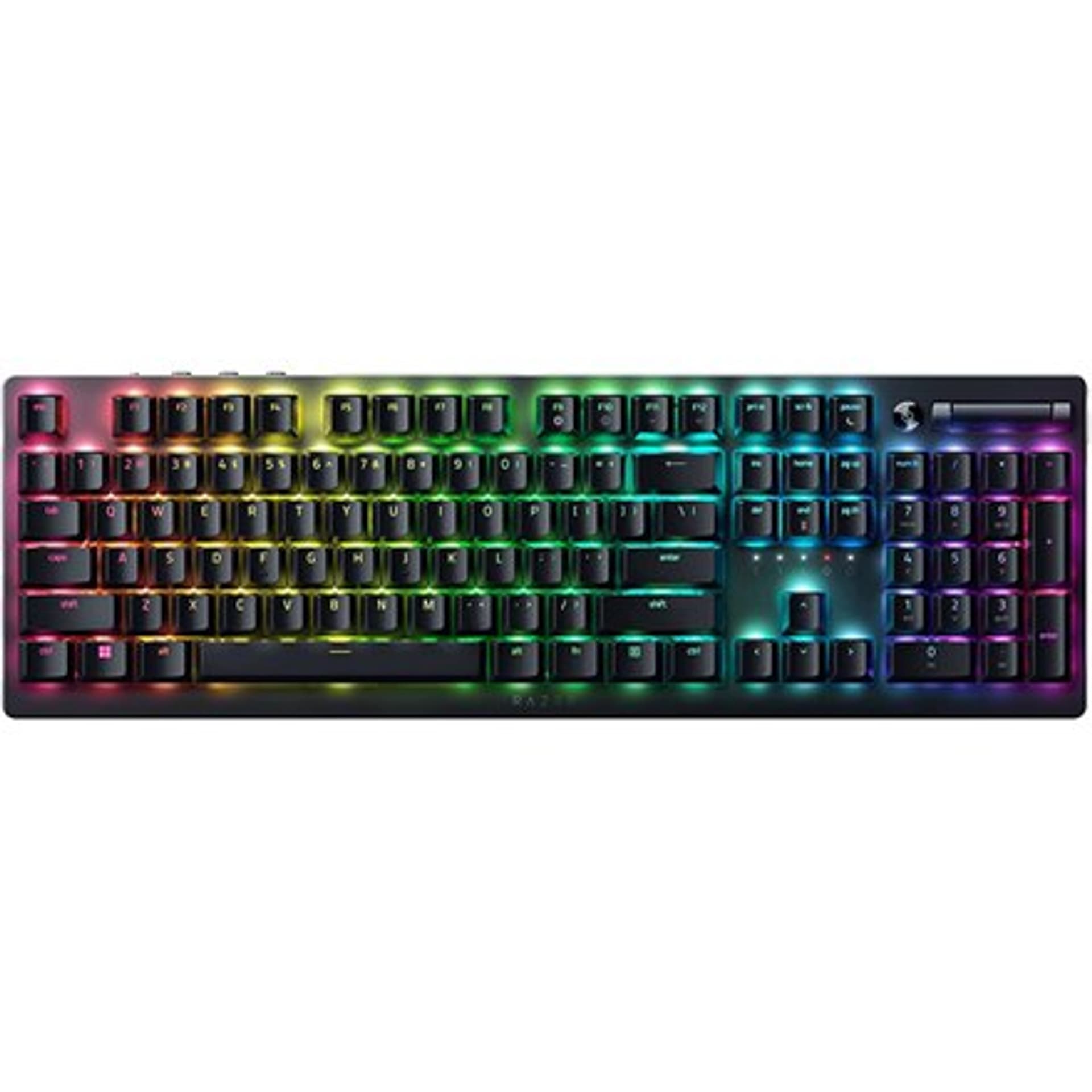 

Razer Gaming Keyboard Deathstalker V2 RGB LED light, US, Wired, Black, Optical Switches (Linear), Klawiatura numeryczna, Linear)/klawiatura numeryczn