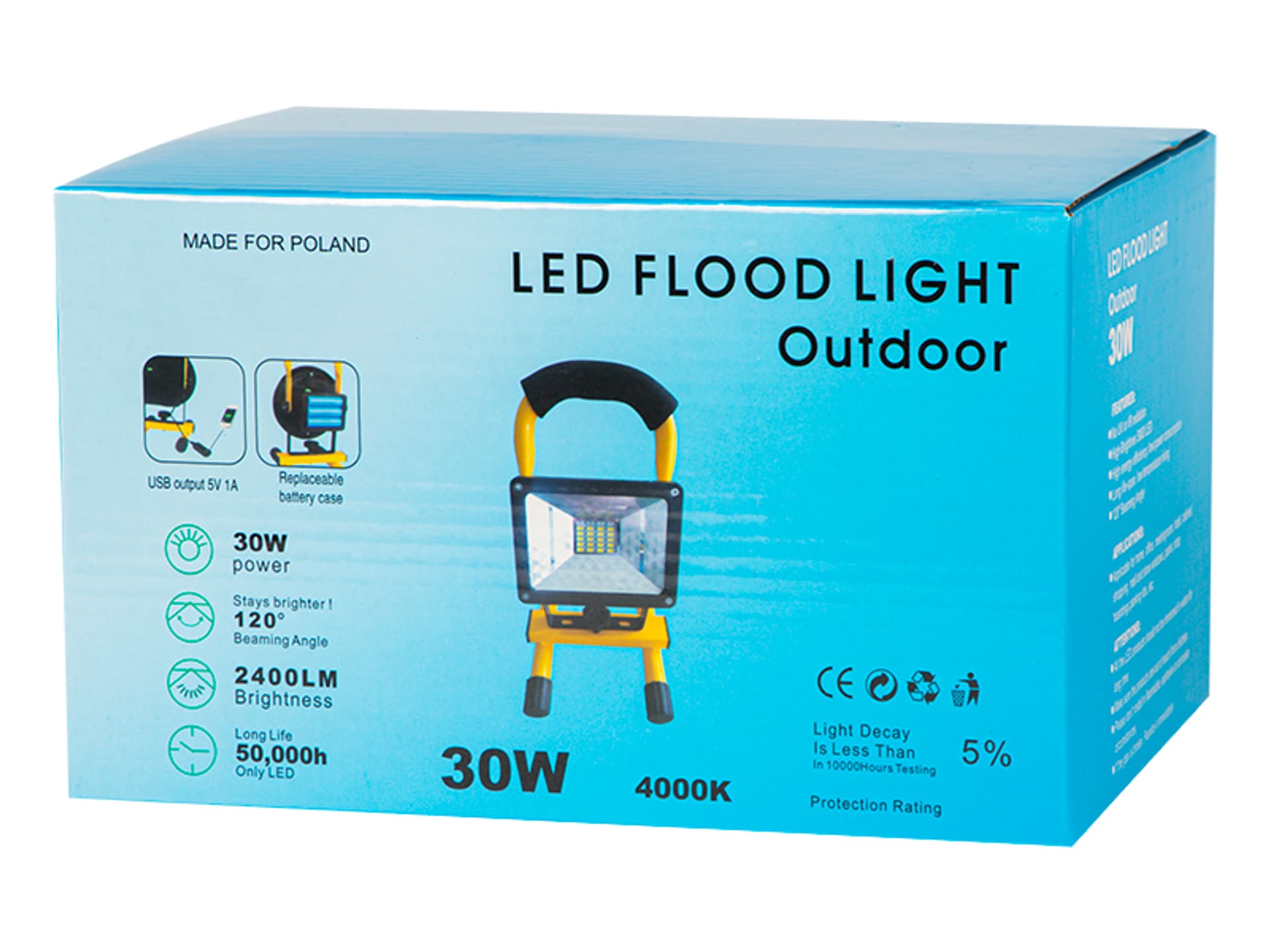 

71-571# Lampa halogenowa led smd 30w przenośny
