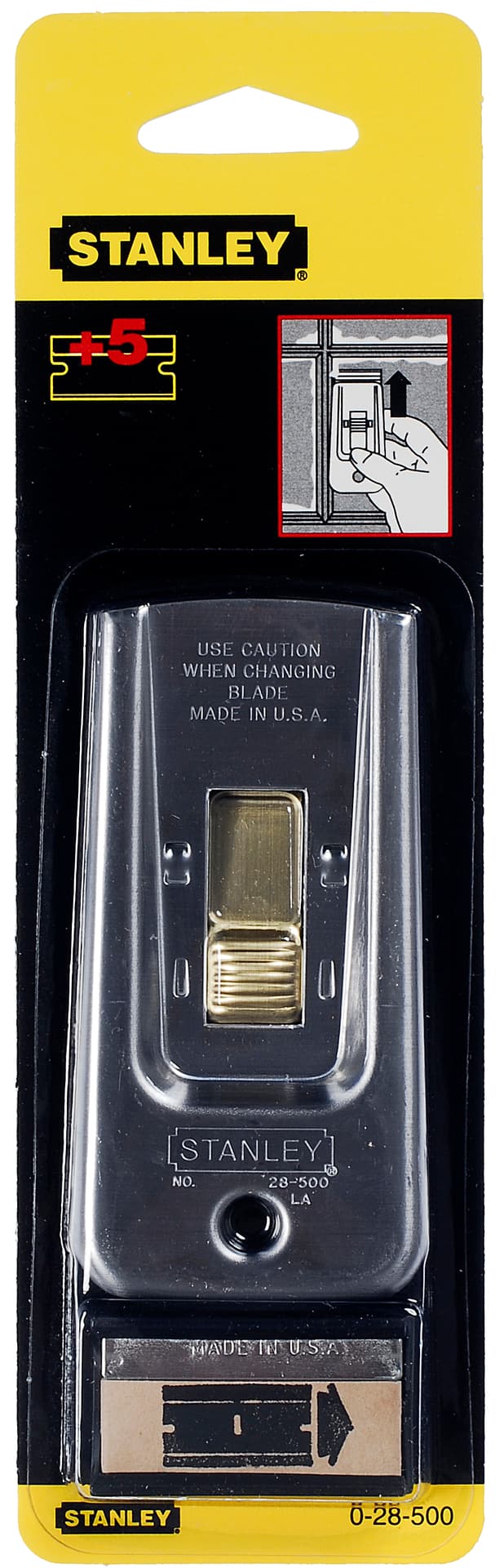 

Skrobak z ostrzem 40mm, metalowa obudowa, 5 szt. ostrzy