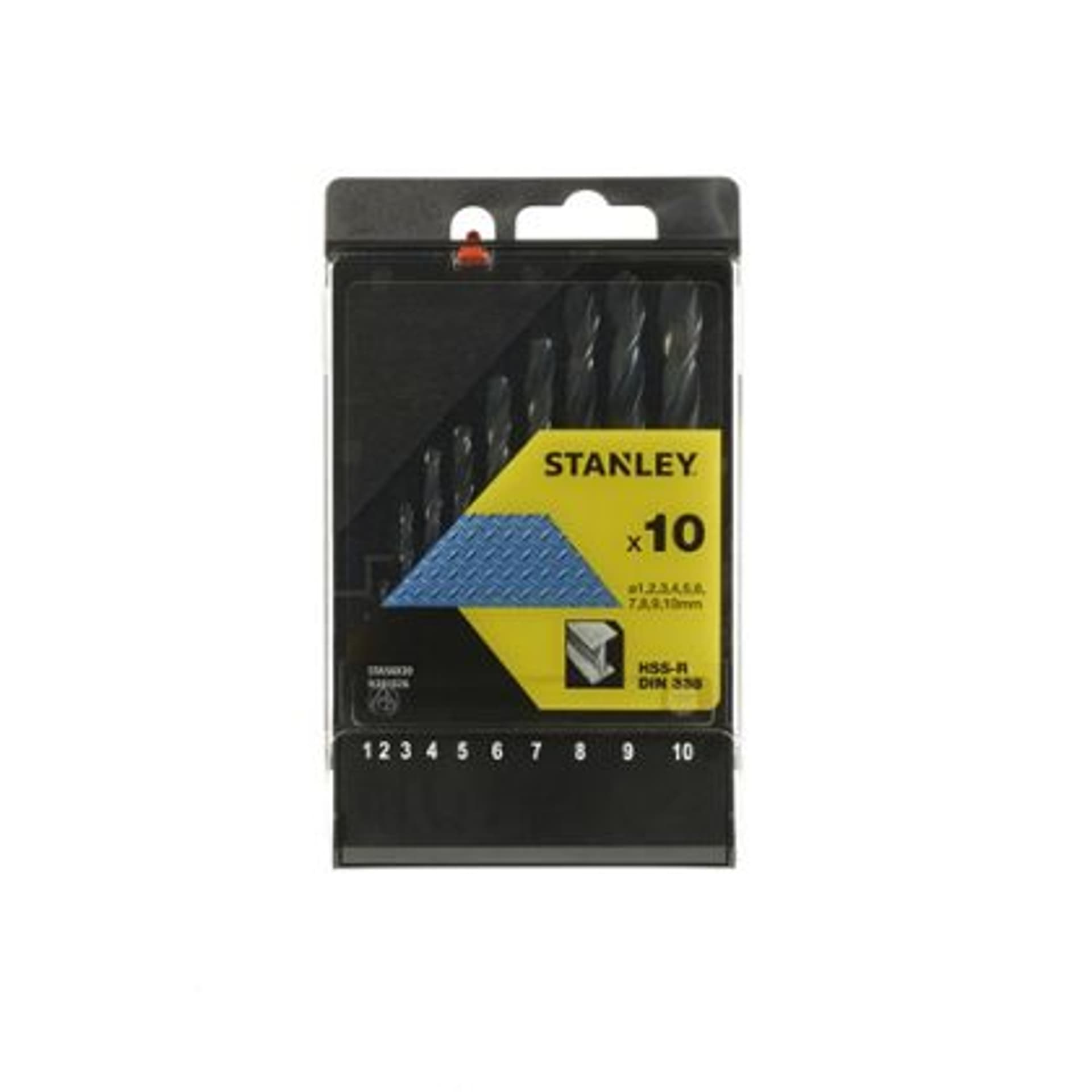 

WIERTŁA DO METALU HSS-R KPL. 10 SZT.