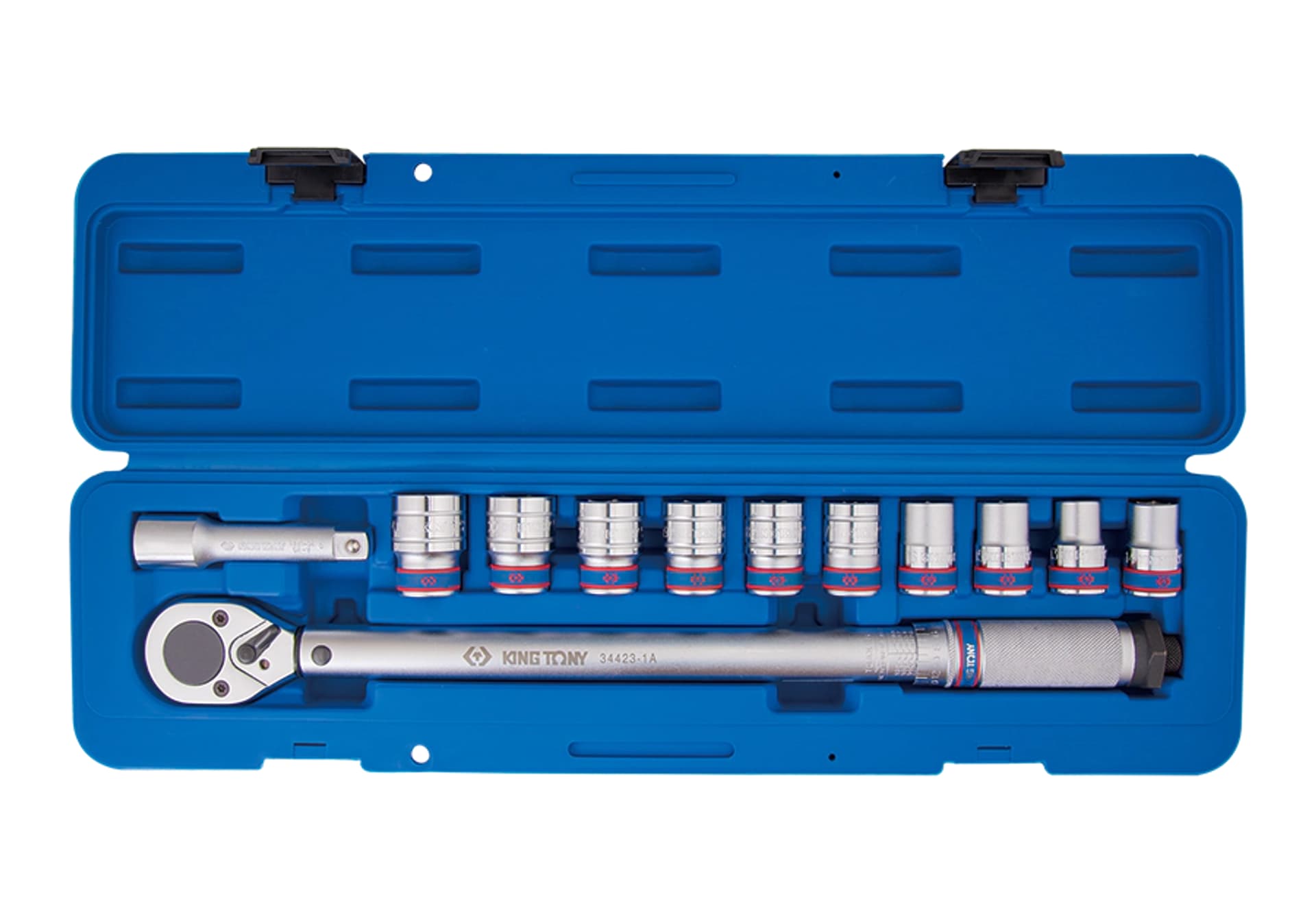 

KLUCZ DYNAMOMETRYCZNY 1/2''42-210NM Z ZESTAWEM NASADEK 12CZ