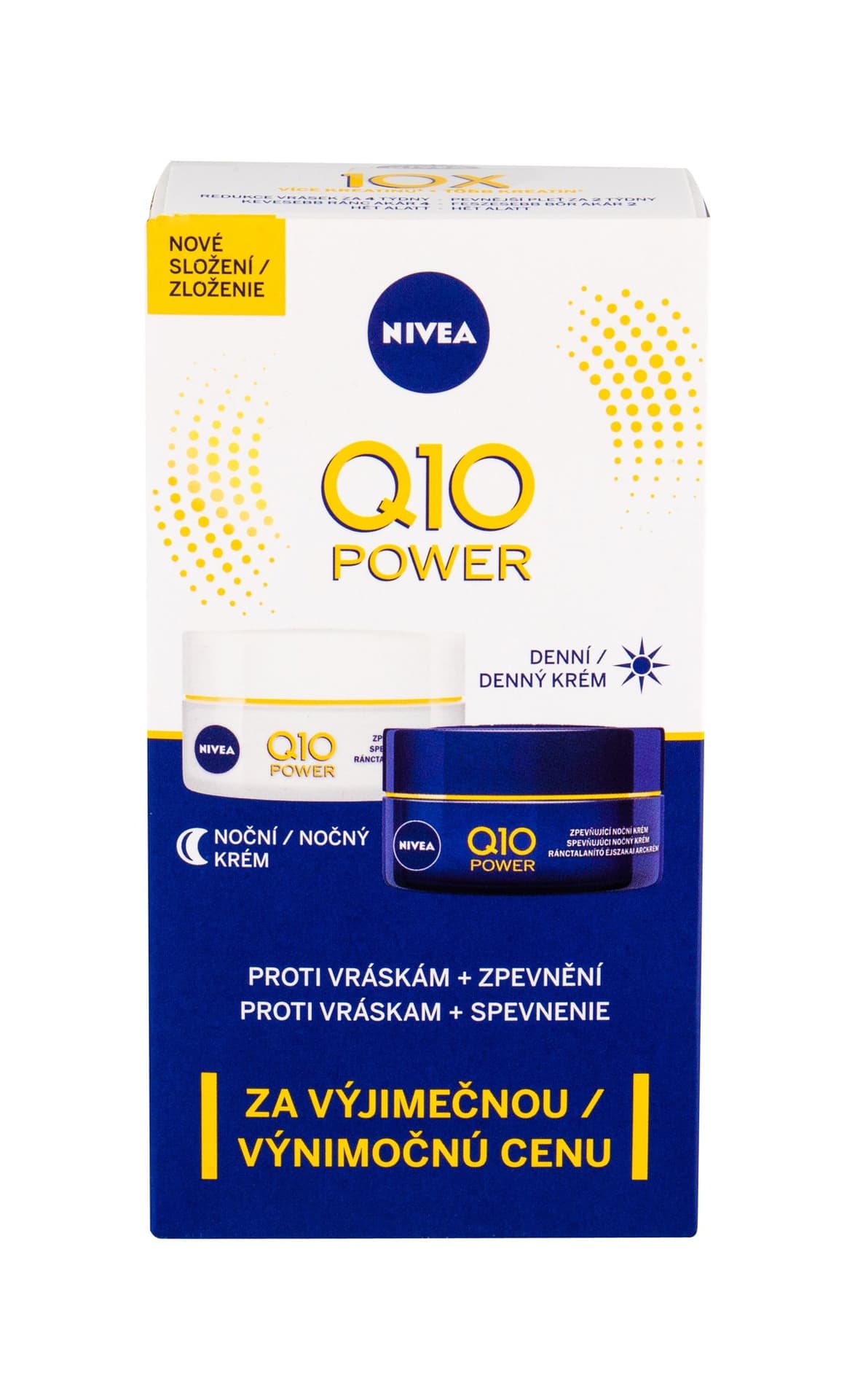 

Nivea Q10 Power Krem do twarzy na dzień 50ml 50ml Q10 Plus Day Cream + 50ml Q10 Plus Night Cream (W)