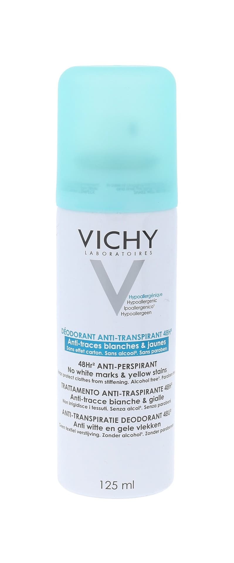 

Vichy No White Marks Yellow Stains Deodorant 48h Antyperspirant 125ml (U)