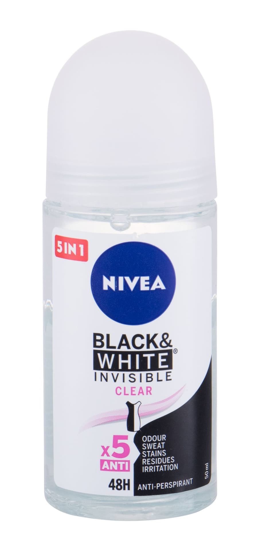 

Nivea Black White Invisible 48h Antyperspirant 50ml (W)