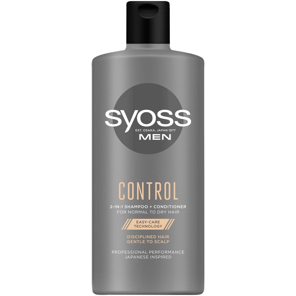 

Schwarzkopf Syoss Men Control Szampon do włosów 2w1 440ml