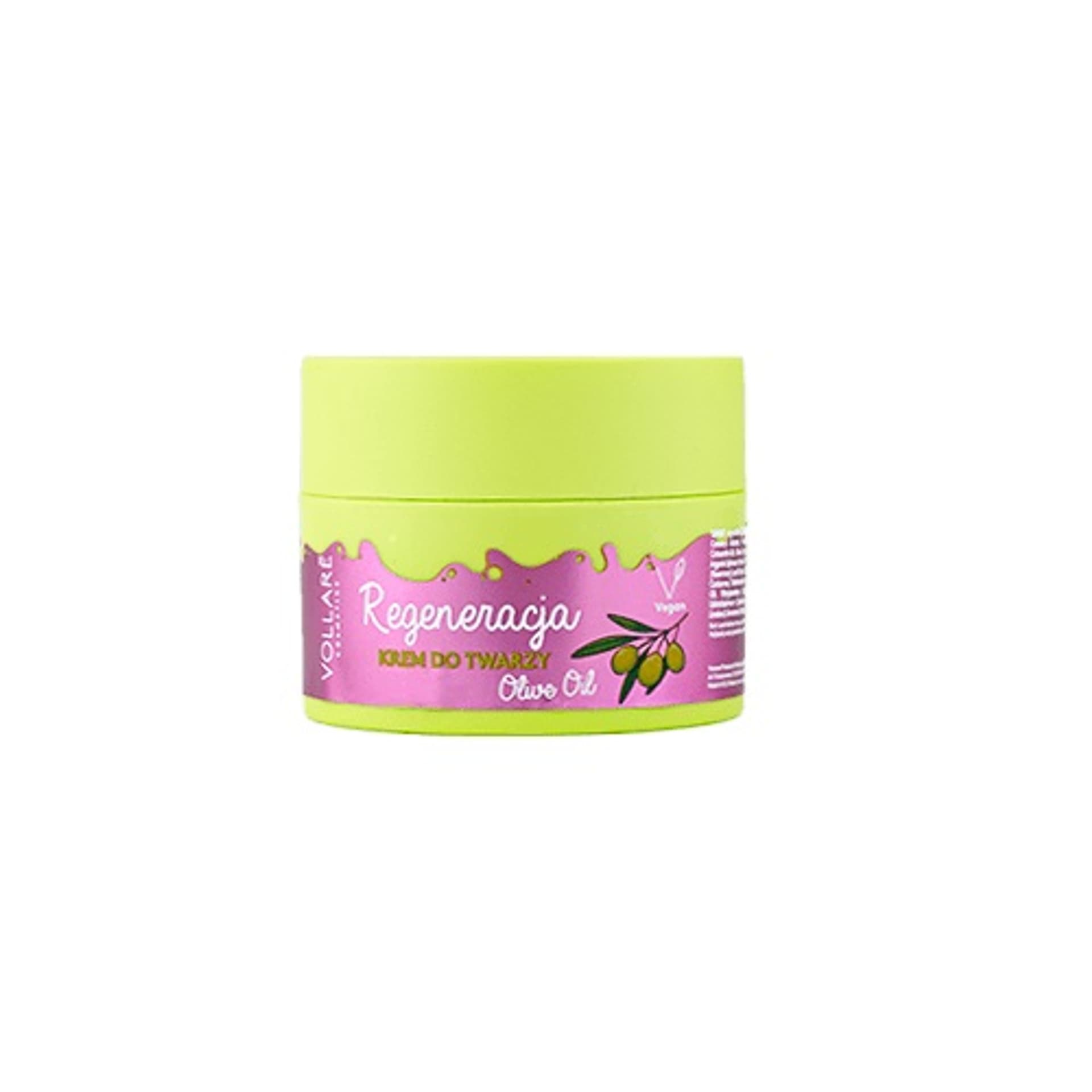 

VOLLARE Regenerating Face Cream naturalnie regenerujący krem do twarzy z oliwą z oliwek na dzień i na noc 50ml