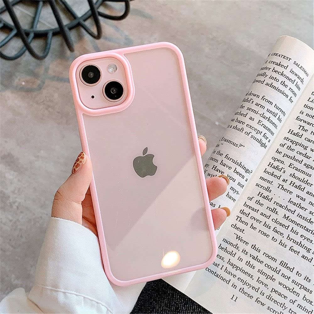 

Etui ochronne obudowa Alogy Hybrid Candy Case do Apple iPhone 13 różowo-przezroczyste