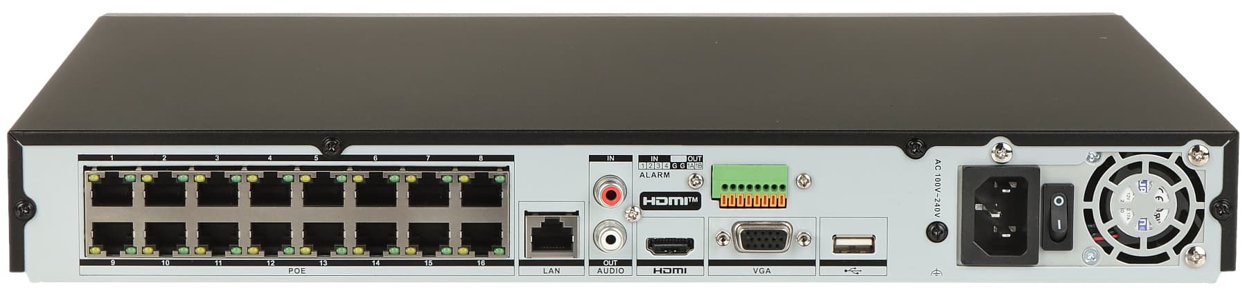 

REJESTRATOR IP DS-7616NXI-K2/16P 16 KANAŁÓW, 16 PoE ACUSENSE Hikvision