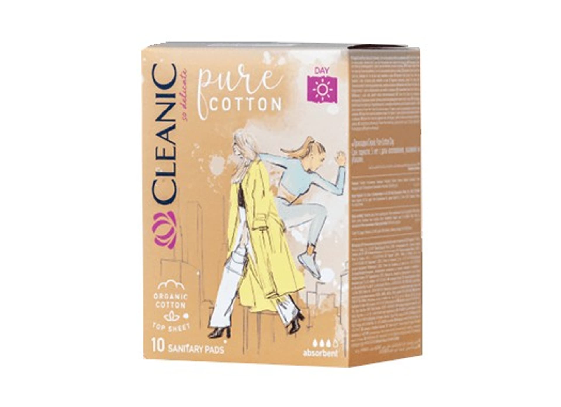 

Cleanic Pure Cotton Podpaski higieniczne Organic - na dzień 1op.-10szt