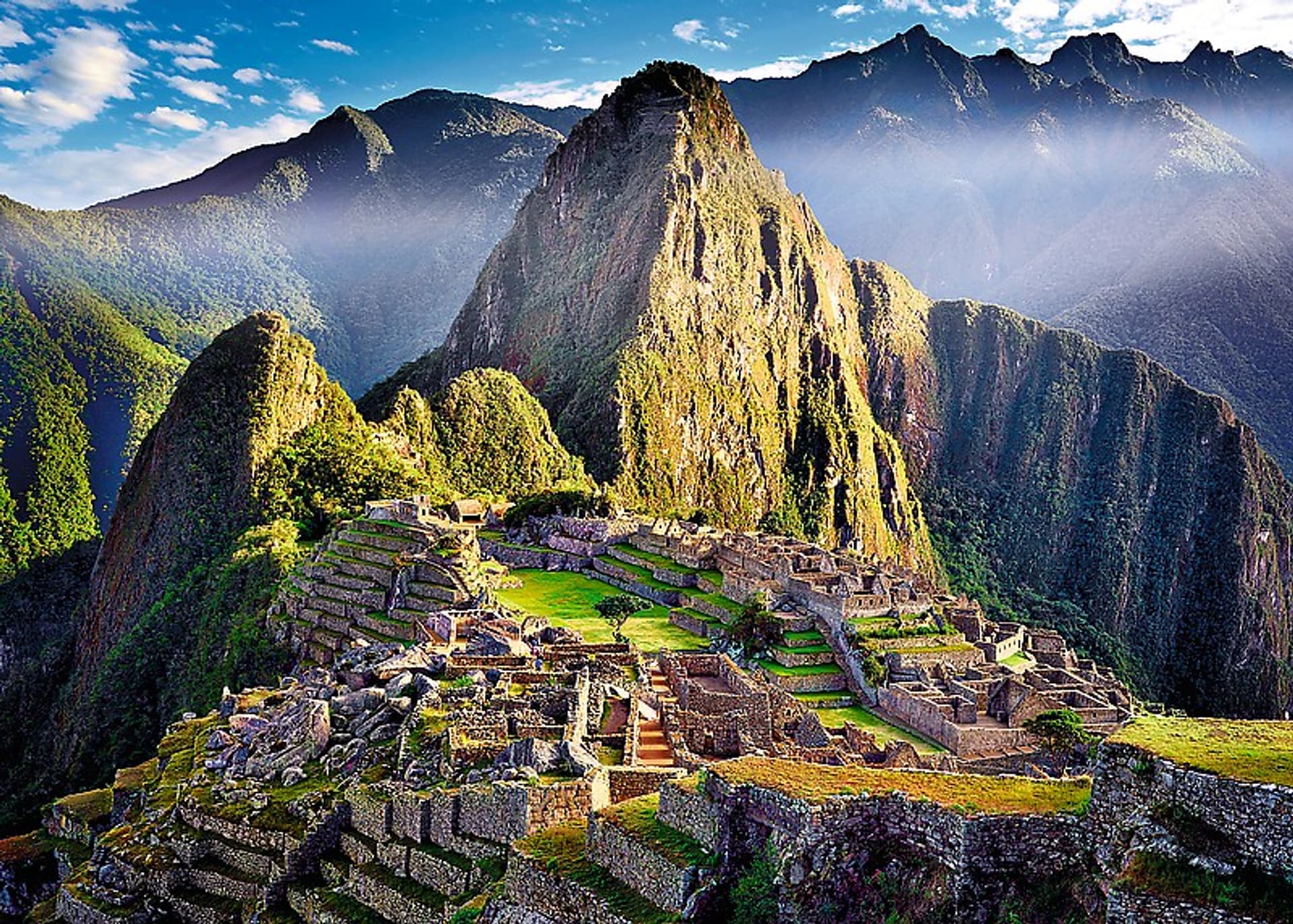 

500 Elementów Zabytkowe sanktuarium Machu Picchu