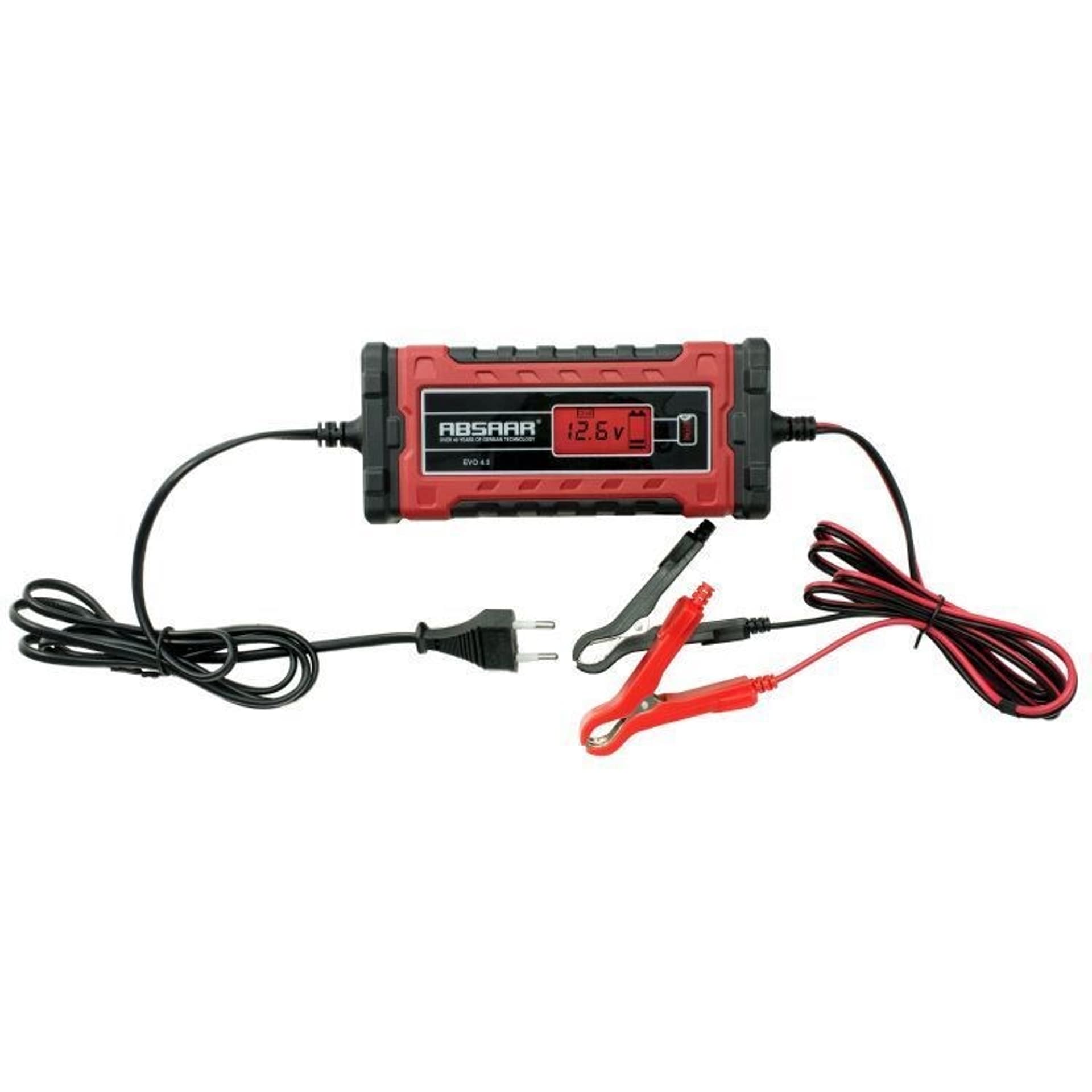 

Prostownik Automatyczny z Mikroprocesorem ABSAAR EVO 1.0, 6/12V, 1A