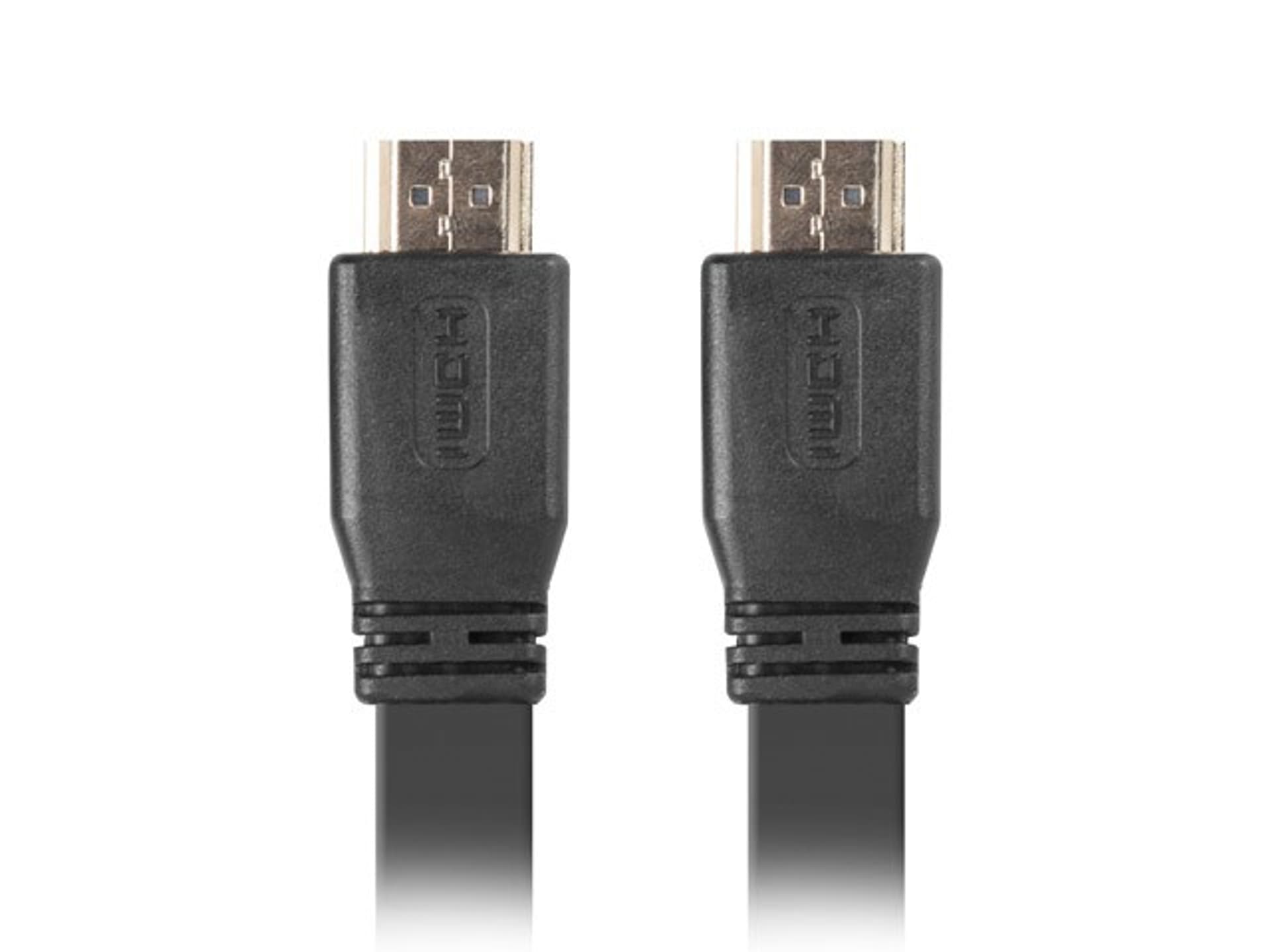 

Kabel Lanberg CA-HDMI-21CU-0005-BK (HDMI M - HDMI M; 0,50m; kolor czarny)