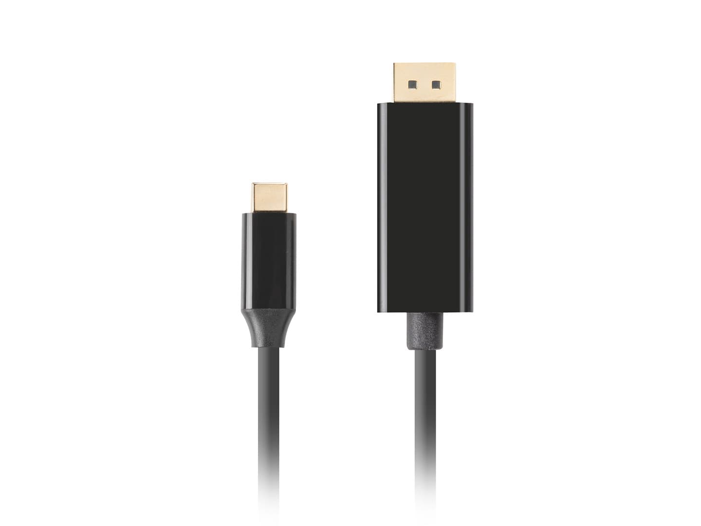

LANBERG KABEL USB-C(M)->DISPLAYPORT(M) 0.5M 4K 60HZ CZARNY CA-CMDP-10CU-0005-BK, M) 0.5m 4k 60hz czarny ca-cmdp-10cu-0005-b