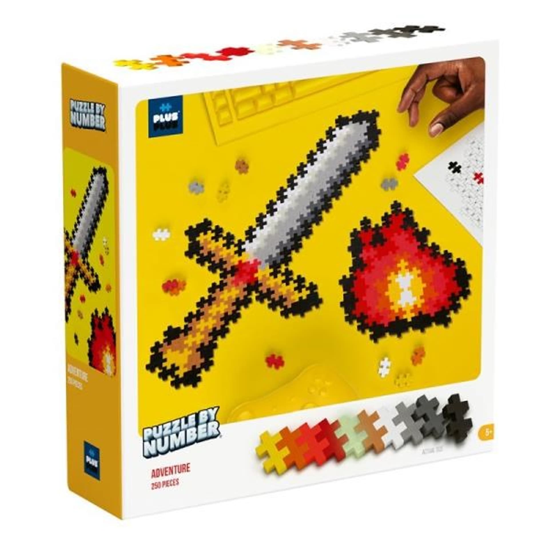 

Plus-Plus Puzzle By Number Przygoda 250 Elementów